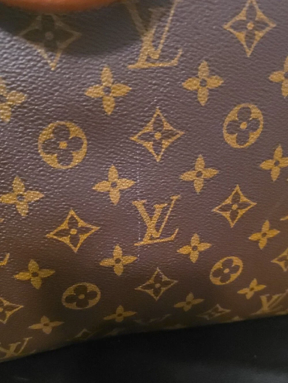 Vintage Louis Vuitton Brown Monogram Canvas Dual Compartment Luggage